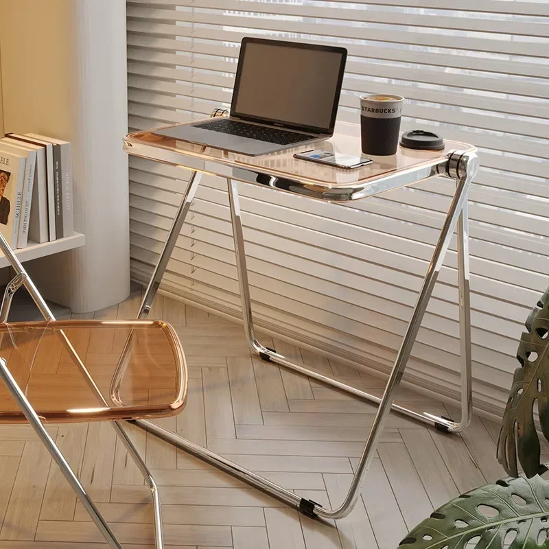 2025Transparent Acrylic Folding Table Portable Office Study Desk Nordic Bedroom Home Desk And Chair Combination
2025Transparent Acrylic Folding Table Portable Office Study Desk Nordic Bedroom Home Desk And Chair Combination