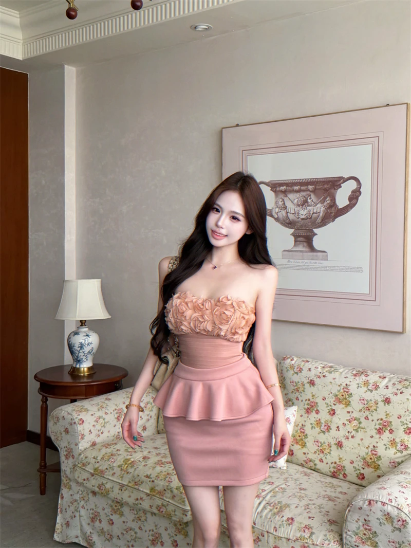 Kumikumi Pure Desire Style Women's Summer High Waist Slim Fit Three Piece Set Sexy Muffin Top Vest And Skirt Outfit
Kumikumi Pure Desire Style Women's Summer High Waist Slim Fit Three Piece Set Sexy Muffin Top Vest And Skirt Outfit