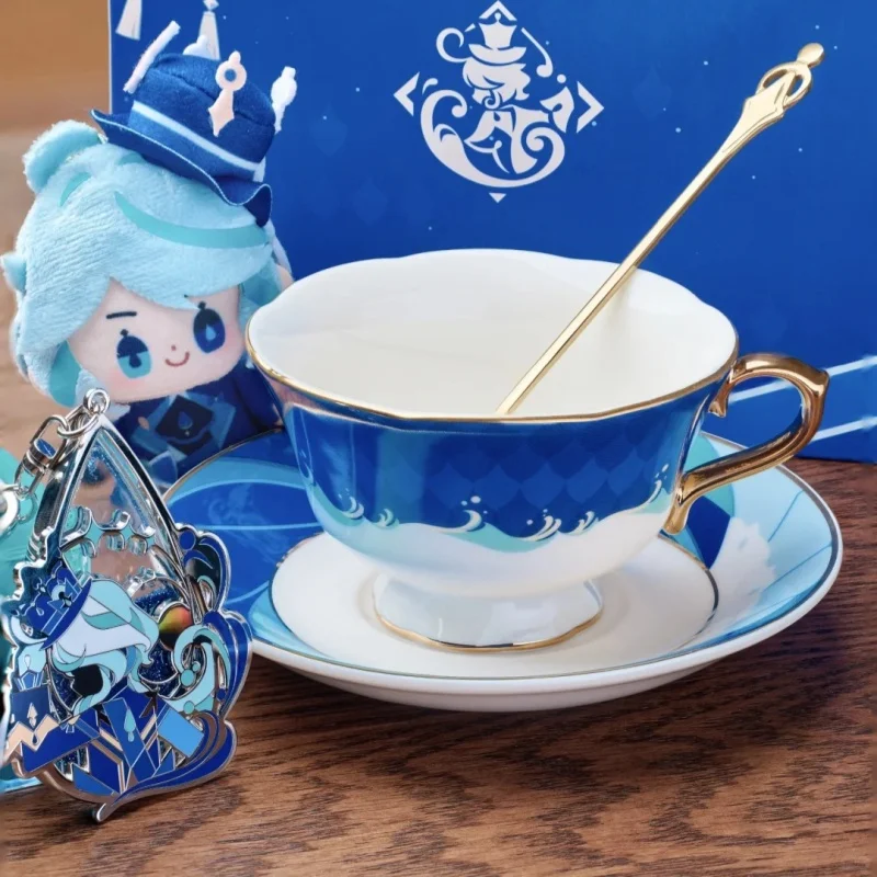 Игра Genshin Impact Furina, набор чашек и посуды для послеобеденного чая, украшение для рабочего стола, аниме, мультяшные аксессуары, набор подарков
Игра Genshin Impact Furina, набор чашек и посуды для послеобеденного чая, украшение для рабочего стола, аниме, мультяшные аксессуары, набор подарков