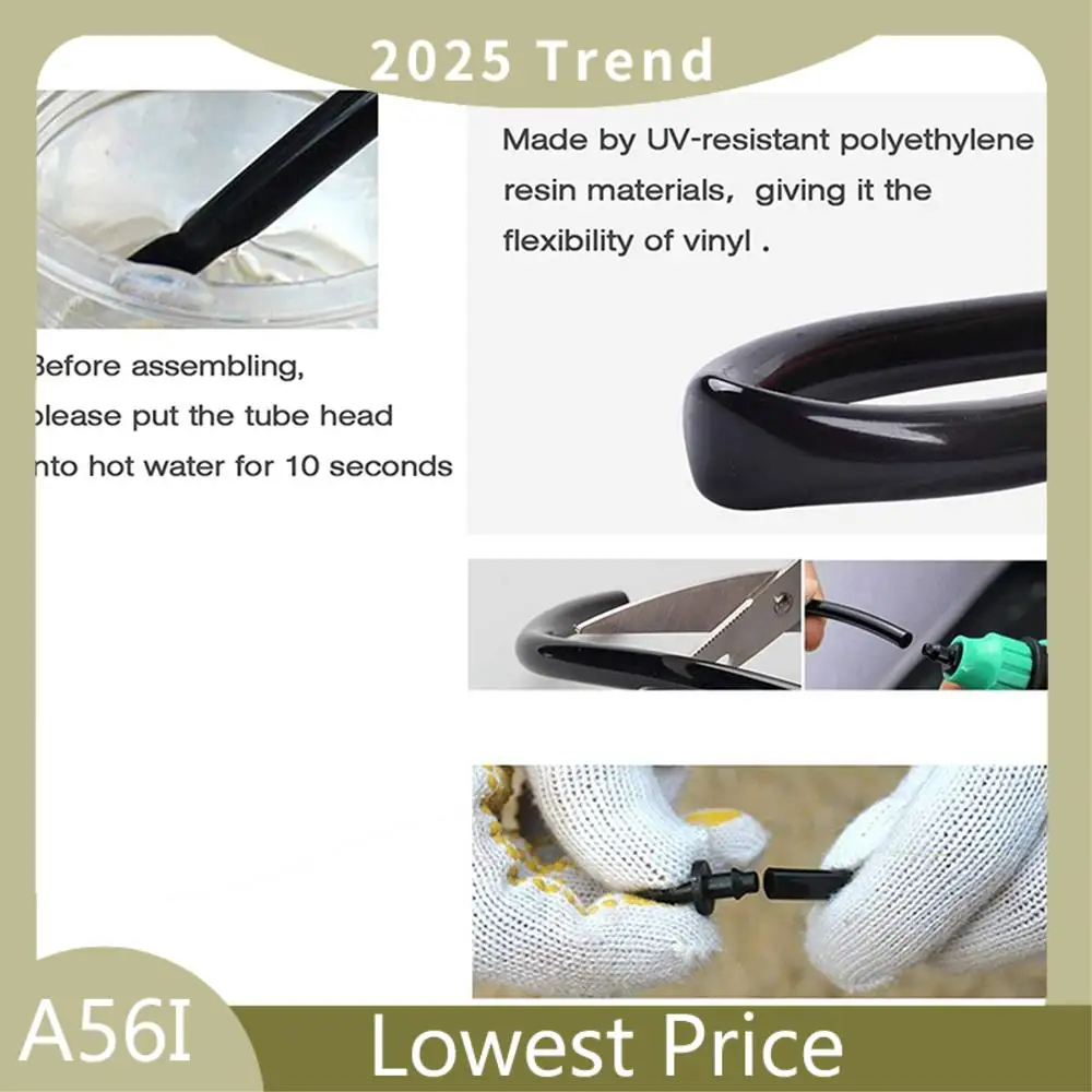 ABDD 100Pcs(50 Pairs)Garden Irrigation Kit Adjustable Atomization Dripper & 1X 30M Meter 1/4 Inch Blank Distribution Pipe
ABDD 100Pcs(50 Pairs)Garden Irrigation Kit Adjustable Atomization Dripper & 1X 30M Meter 1/4 Inch Blank Distribution Pipe