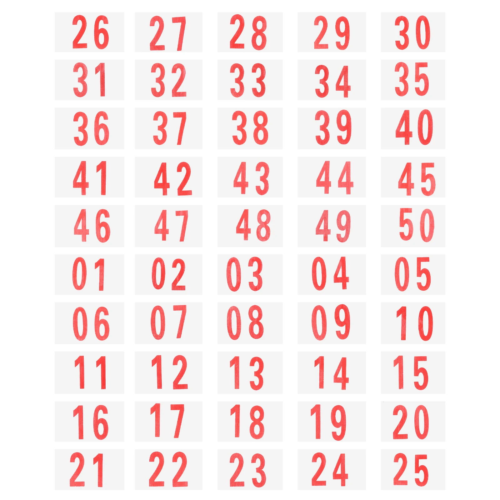 Race Bibs Running Competition Number Display Bibs For Sports Referee Training Gym School Emergency Survival Durable Weather
Race Bibs Running Competition Number Display Bibs For Sports Referee Training Gym School Emergency Survival Durable Weather