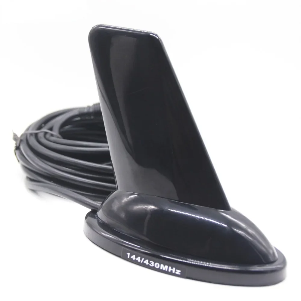 PL-259 to N SMA BNC Shark Fin Design VHF UHF 144/430Mhz Dual Band Antenna for QYT KT-7900D 8900 BJ-328 BJ-318 BAOFENG
PL-259 to N SMA BNC Shark Fin Design VHF UHF 144/430Mhz Dual Band Antenna for QYT KT-7900D 8900 BJ-328 BJ-318 BAOFENG