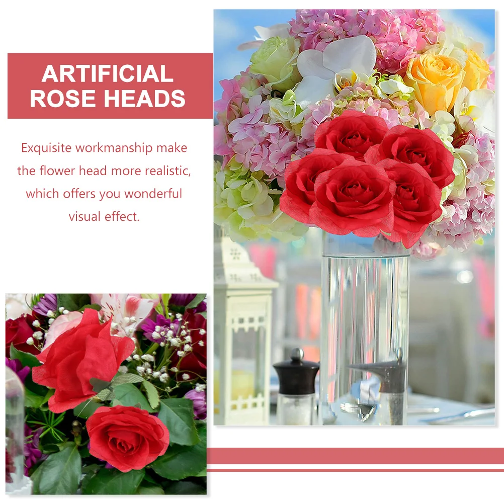 20 Pcs Bouquet Artificial Rose Wedding Decor Silk Flower Fake Flowers for Crafts
20 Pcs Bouquet Artificial Rose Wedding Decor Silk Flower Fake Flowers for Crafts