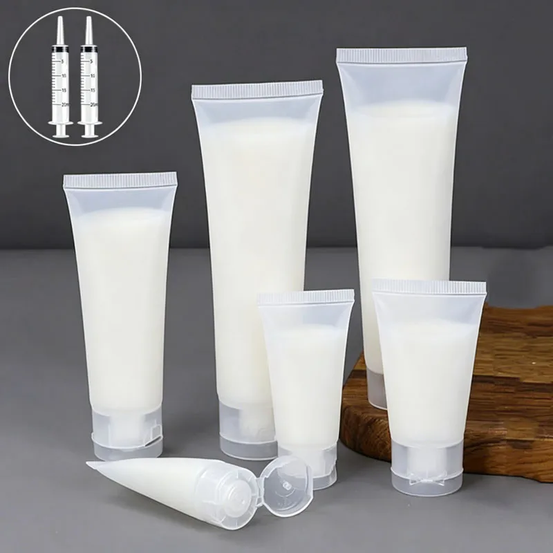 15/20/30/50/100ml Plastic Soft Tubes with Flip Covers Portable Lotion Squeeze Bottles Travel Facial Cleaner Handcream Containers
15/20/30/50/100ml Plastic Soft Tubes with Flip Covers Portable Lotion Squeeze Bottles Travel Facial Cleaner Handcream Containers