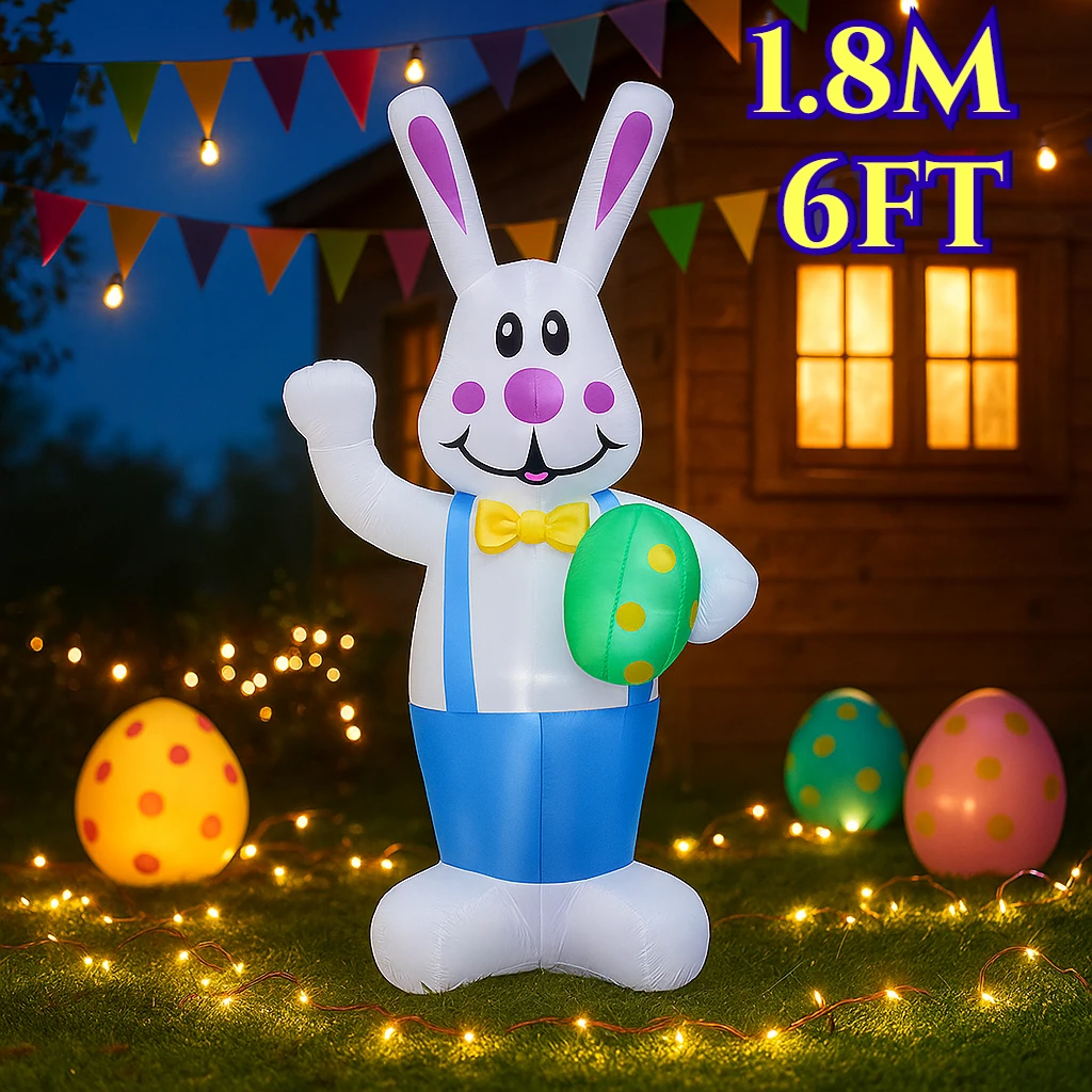 Пасхальная вечеринка, украшения «сделай сам», 1,8 м/6 футов, надувной кролик, яйцо, встроенная светодиодная модель, уличный декор, реквизит, садовый орнамент
Пасхальная вечеринка, украшения «сделай сам», 1,8 м/6 футов, надувной кролик, яйцо, встроенная светодиодная модель, уличный декор, реквизит, садовый орнамент
