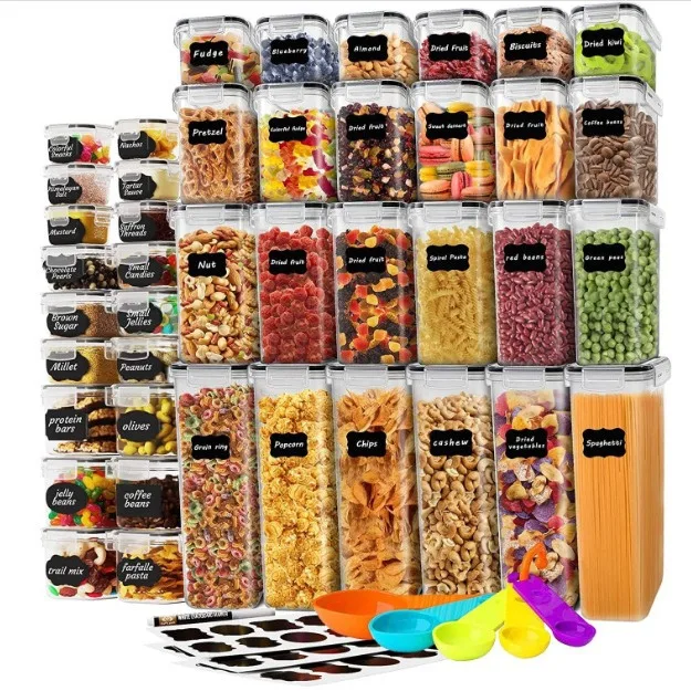 Rectangle Sealed Grain Plastic Transparent Moisture-proof Storage Crisper
Rectangle Sealed Grain Plastic Transparent Moisture-proof Storage Crisper