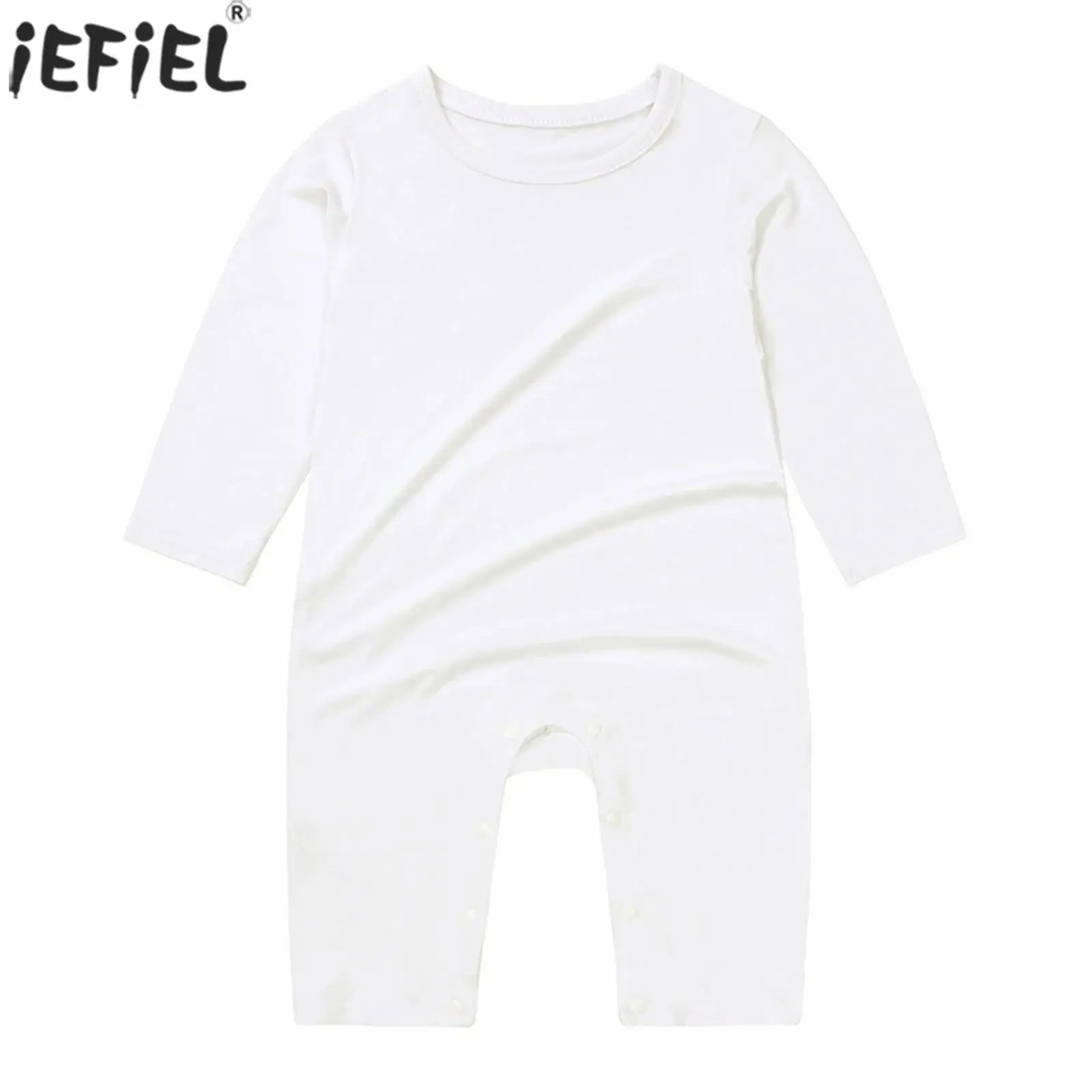 Baby Boys Girls Leisure Jumpsuit Long Sleeve Round Collar Press Button Romper Pajamas Spring Summer Clothes Home Wear sleepwear
Baby Boys Girls Leisure Jumpsuit Long Sleeve Round Collar Press Button Romper Pajamas Spring Summer Clothes Home Wear sleepwear