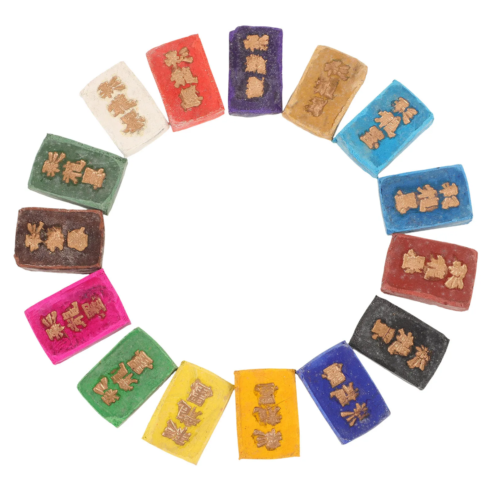 15pcs Color Ink Stick Traditional Handmade Calligraphy Ink Block For Student Writing Drawing Painting Practice Art Supply
15pcs Color Ink Stick Traditional Handmade Calligraphy Ink Block For Student Writing Drawing Painting Practice Art Supply
