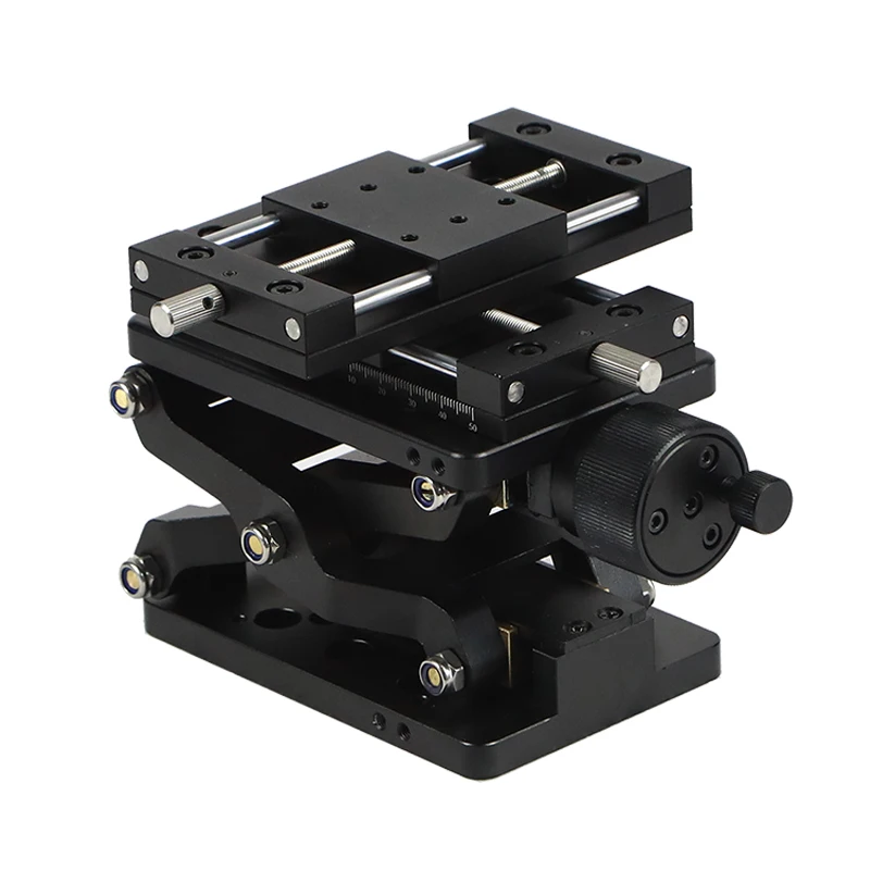 Z-Axis Lifting XY Linear Manual Three-Axis Stage Precision Lab Jack with Locking
Z-Axis Lifting XY Linear Manual Three-Axis Stage Precision Lab Jack with Locking