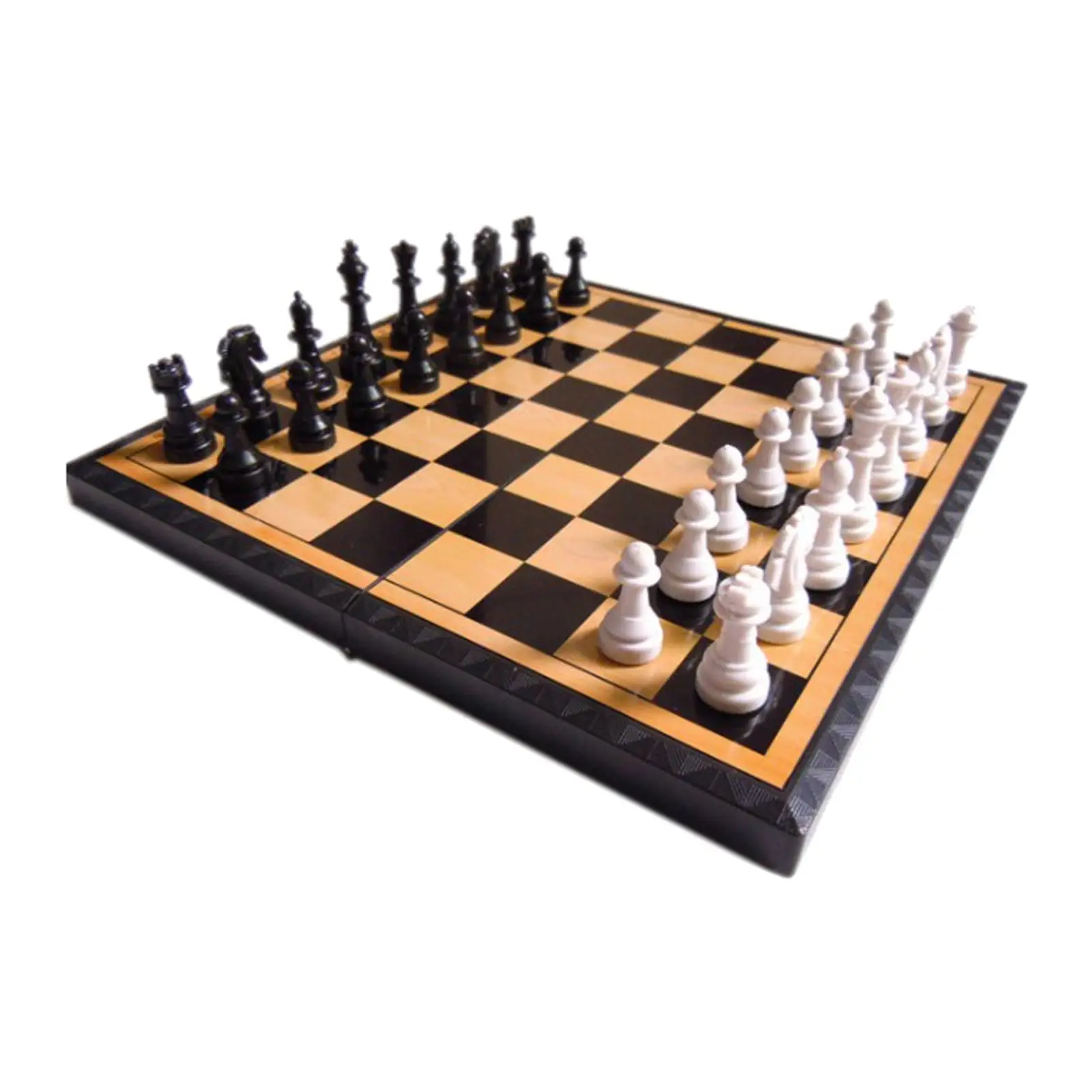 International Chess Game Portable Folding Magnetic Plastic Chess Set Board Games Travel Companion for Kids Adults Beginner
International Chess Game Portable Folding Magnetic Plastic Chess Set Board Games Travel Companion for Kids Adults Beginner