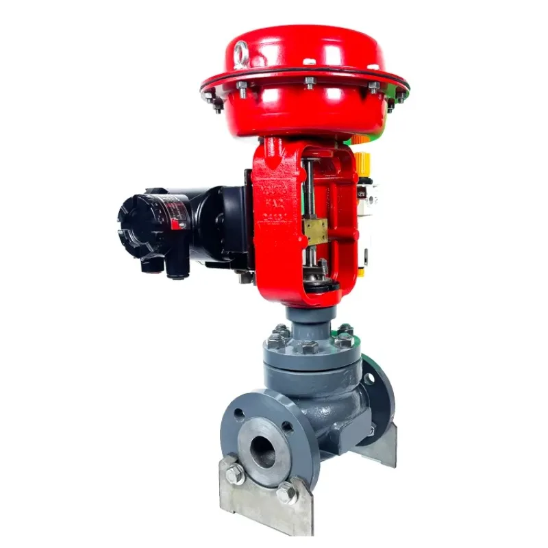 3/4-16 Inch Pneumatic Single-Seat Control Valve with Positioner WCB/CF8/316 Pressure-Reducing Valve
3/4-16 Inch Pneumatic Single-Seat Control Valve with Positioner WCB/CF8/316 Pressure-Reducing Valve
