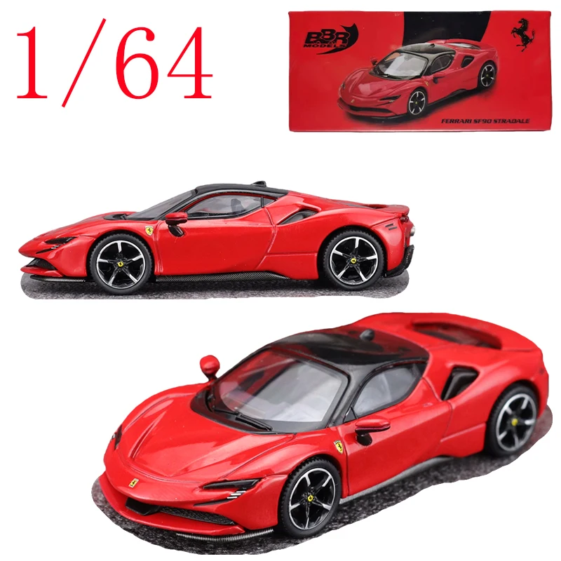 BBR Diecast 1/64 Scale Ferrari SF90 Sports Car Model Alloy Ferrari SF90 Red Racing Vehicles Model Static Collection Ornament
BBR Diecast 1/64 Scale Ferrari SF90 Sports Car Model Alloy Ferrari SF90 Red Racing Vehicles Model Static Collection Ornament