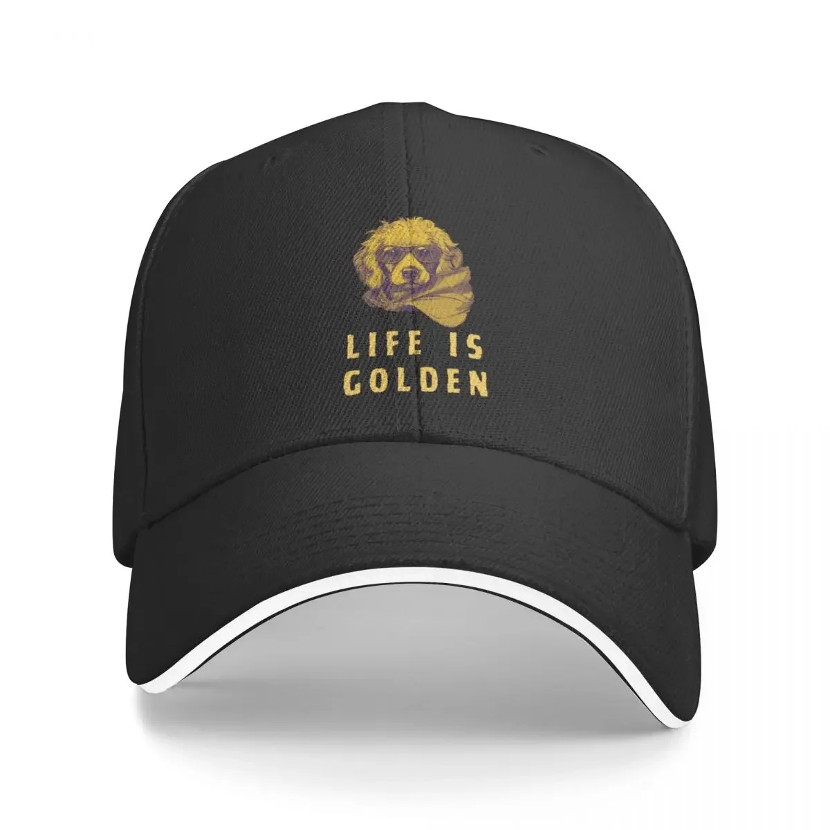 Golden Retriever Retro - Life is Golden Baseball Cap Hat Luxury Brand Horse Hat Trucker Cap Men Golf Wear Women's
Golden Retriever Retro - Life is Golden Baseball Cap Hat Luxury Brand Horse Hat Trucker Cap Men Golf Wear Women's