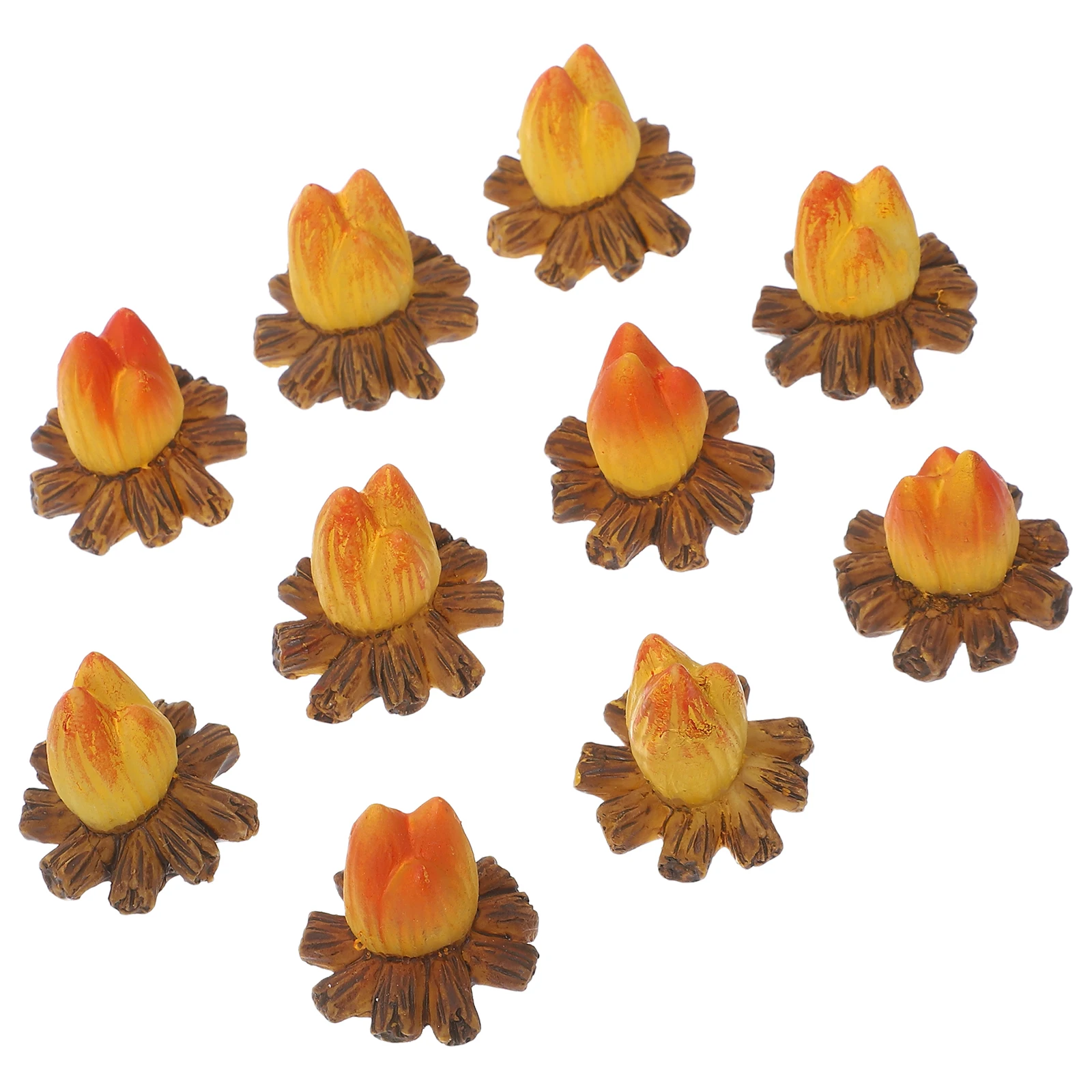 10Pcs Lilliputian Bonfire Set Resin Diminutive Bonfire For Dollhouse Portable Realistic Flame Effect Indoor And Outdoor Use
10Pcs Lilliputian Bonfire Set Resin Diminutive Bonfire For Dollhouse Portable Realistic Flame Effect Indoor And Outdoor Use