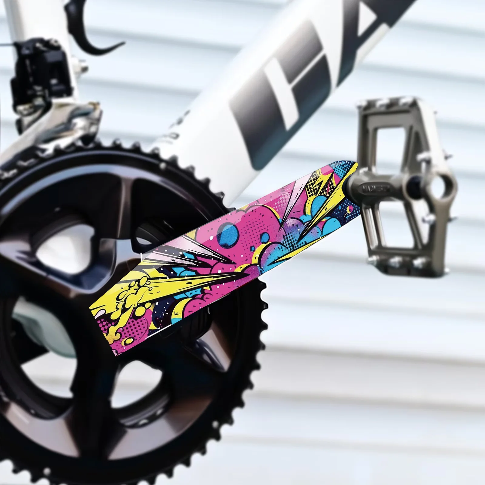 Cool explosion graffiti bicycle crank handle sticker, high quality sticker, sticker protection anti-scratch sticker, protective
Cool explosion graffiti bicycle crank handle sticker, high quality sticker, sticker protection anti-scratch sticker, protective