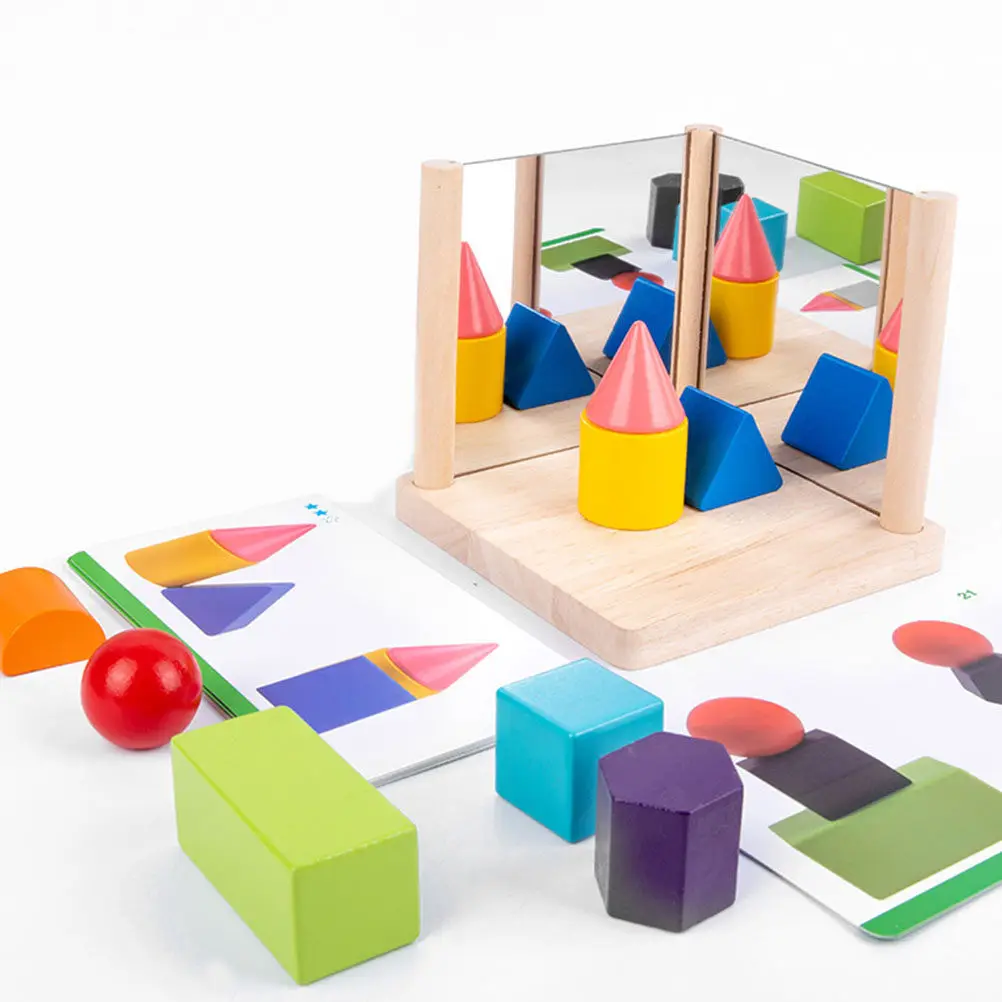 1Set Mirror Blocks Educational Geometric Logic Training Cognitive Spatial Thinking Children Learning Creativity Fun Gift
1Set Mirror Blocks Educational Geometric Logic Training Cognitive Spatial Thinking Children Learning Creativity Fun Gift