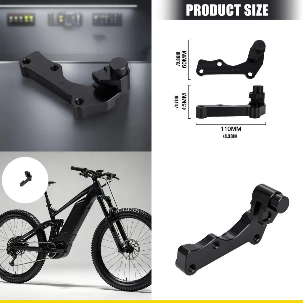 SZCH High Strength 6061 Aluminum Front Brake Caliper Adapter Designed for Surron 270Mm Disc On Surron E Bike
SZCH High Strength 6061 Aluminum Front Brake Caliper Adapter Designed for Surron 270Mm Disc On Surron E Bike