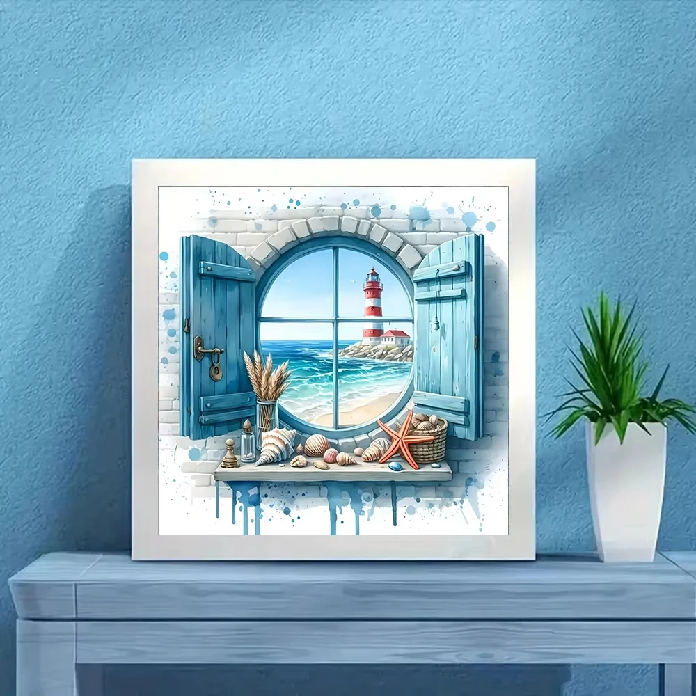 Lighthouse Window Sea View 500PCS/1024 PCS Jigsaw Puzzles Relaxing Family Activity Games for Room Home Decor Gift Frameless
Lighthouse Window Sea View 500PCS/1024 PCS Jigsaw Puzzles Relaxing Family Activity Games for Room Home Decor Gift Frameless