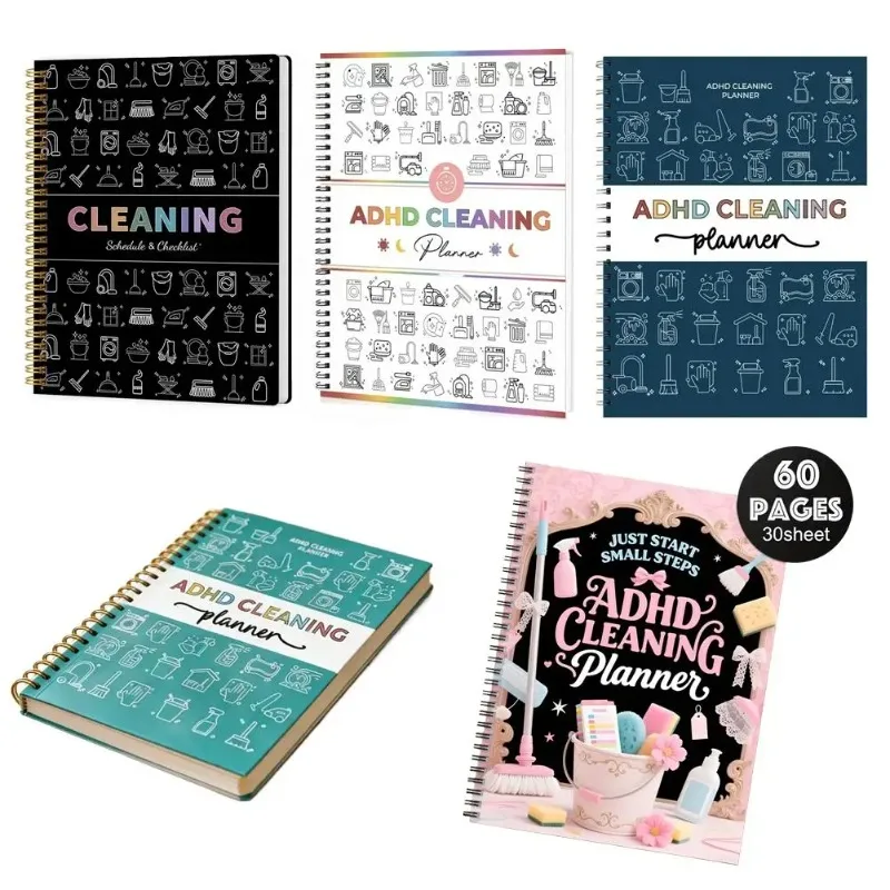 ADHD Cleaning Planner Bundle – Includes Home Cleaning Schedule, Weekly, Monthly, Year-Round Cleanliness Tips, Family Chore Chart
ADHD Cleaning Planner Bundle – Includes Home Cleaning Schedule, Weekly, Monthly, Year-Round Cleanliness Tips, Family Chore Chart
