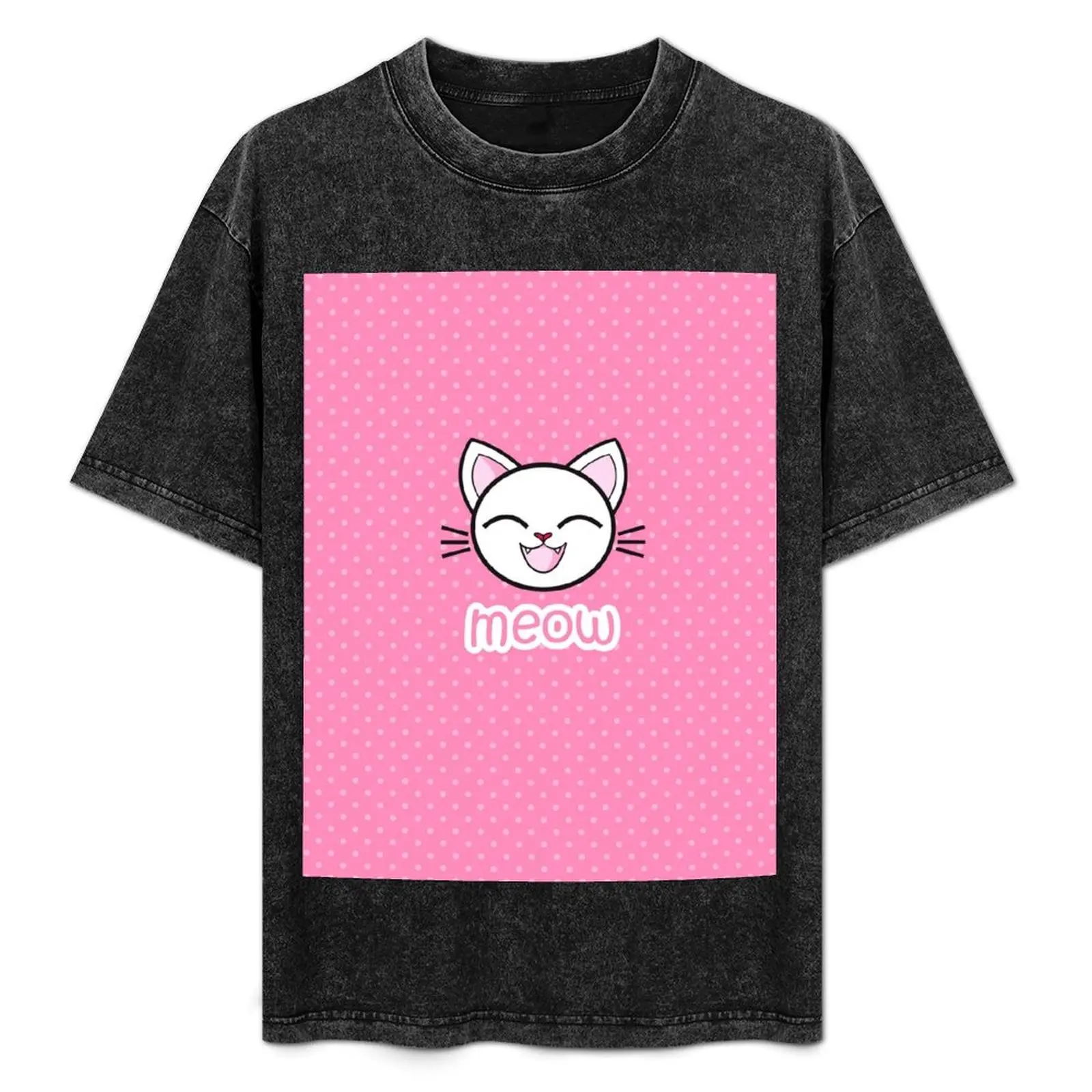 Cute Cat Meow T-Shirt Plus Size Workout Short Sleeve Top
Cute Cat Meow T-Shirt Plus Size Workout Short Sleeve Top