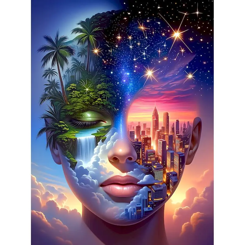 GATYZTORY Acrylic Painting By Numbers Surreal Nature City Face Drawing On Canvas HandPainted Art Coloring By Number Kits Home De
GATYZTORY Acrylic Painting By Numbers Surreal Nature City Face Drawing On Canvas HandPainted Art Coloring By Number Kits Home De