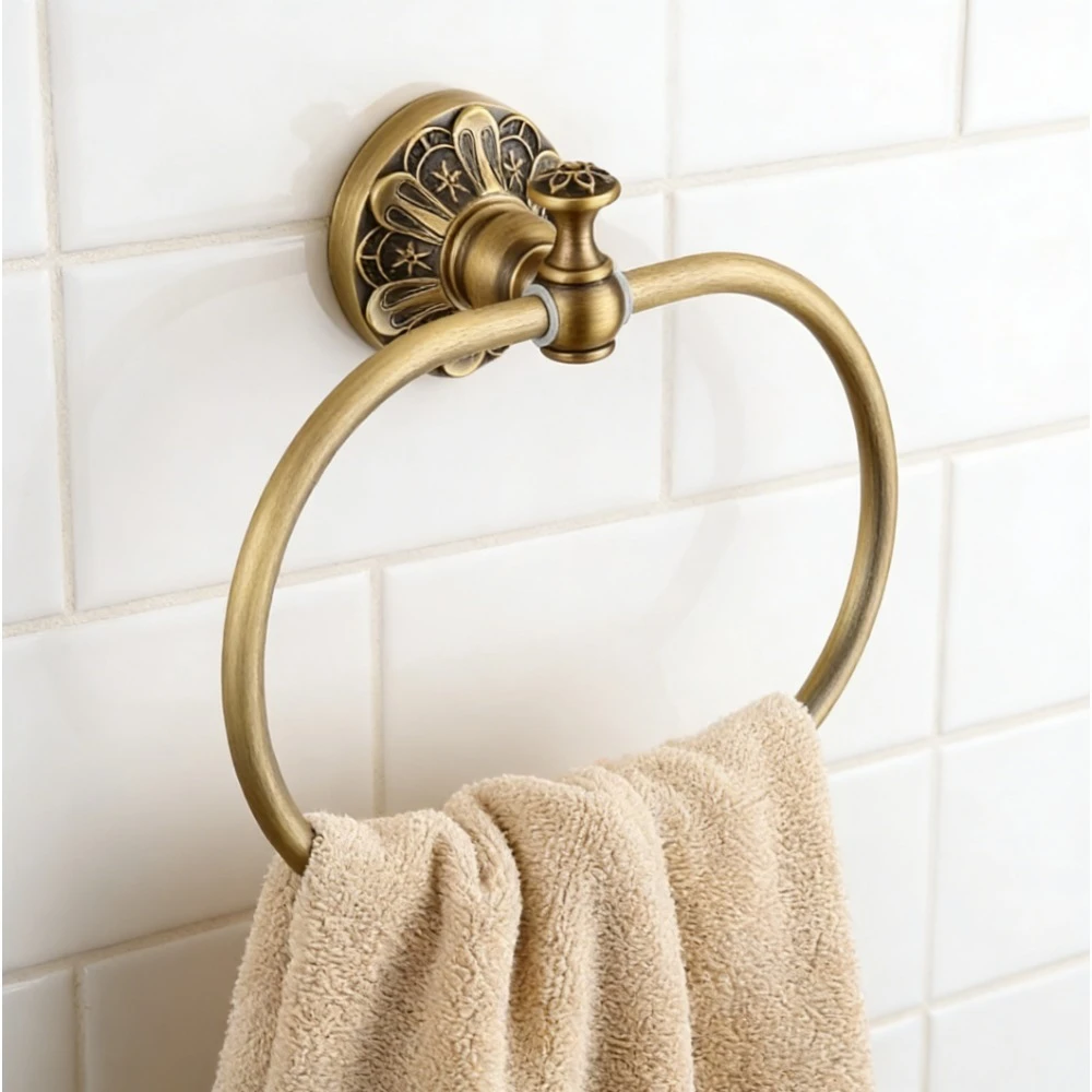 Винтажное антикварное кольцо для полотенец, настенная вешалка для полотенец из чистой меди, классическая вешалка для полотенец с резной веревкой
Винтажное антикварное кольцо для полотенец, настенная вешалка для полотенец из чистой меди, классическая вешалка для полотенец с резной веревкой