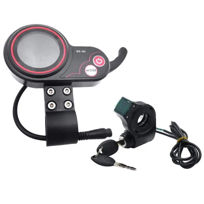 A65P-QS-S4 72V Thumb Throttle LCD Display Meter+Lgnition Lock Key Long Cable Only For Zero 11X Electric Scooter 6PIN Display Par
A65P-QS-S4 72V Thumb Throttle LCD Display Meter+Lgnition Lock Key Long Cable Only For Zero 11X Electric Scooter 6PIN Display Par