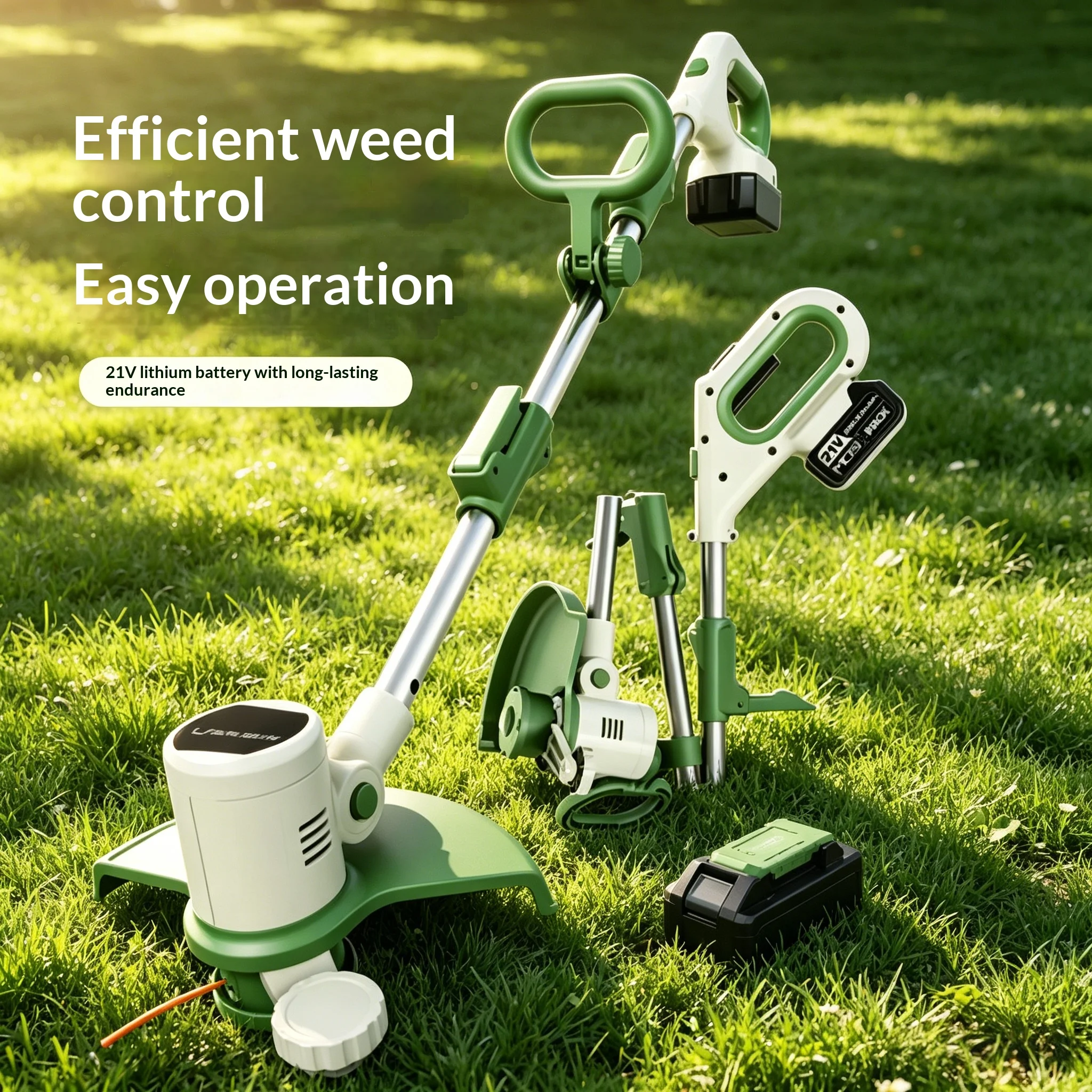 Electric Folding Lawn Mower Desbrozadora Batería Rasentrimmer Akku Coupe Bordure Sans Fils À Batterie 충전예초기 예초기 잔디깍기 예초기 잔디깍는기계
Electric Folding Lawn Mower Desbrozadora Batería Rasentrimmer Akku Coupe Bordure Sans Fils À Batterie 충전예초기 예초기 잔디깍기 예초기 잔디깍는기계