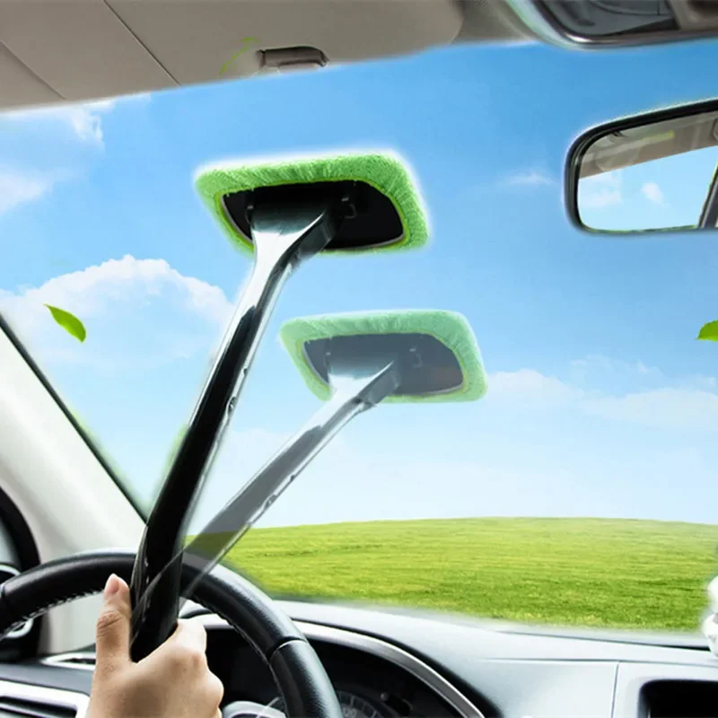 Car Window Cleaner Brush Kit Windshield Cleaning Wash Tool Inside Interior Auto Glass Wiper With Long Handle Car Accessories
Car Window Cleaner Brush Kit Windshield Cleaning Wash Tool Inside Interior Auto Glass Wiper With Long Handle Car Accessories