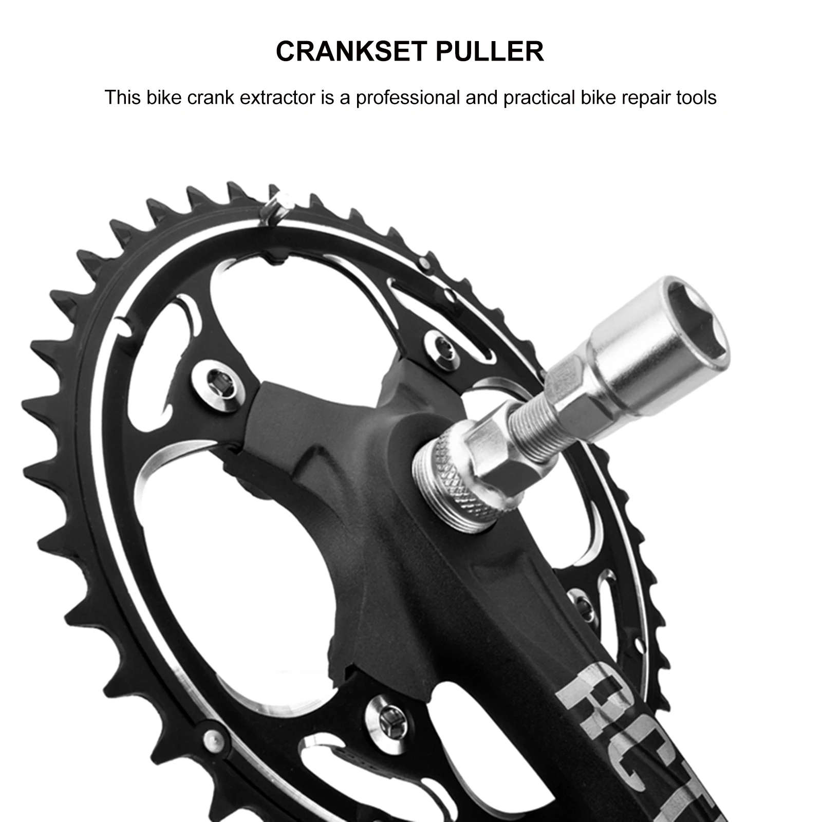 1Pc Crank Arm Extractor Removal Tool Universal Design for Square Taper and Splined Cranksets Maintenance
1Pc Crank Arm Extractor Removal Tool Universal Design for Square Taper and Splined Cranksets Maintenance