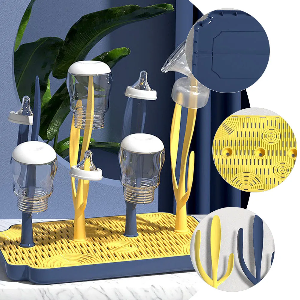 Baby Bottle Drying Rack Portable Countertop Bottle Drainer For Home Restaurant Hotel Storage Holder Stand Drying Rack For 
Baby Bottle Drying Rack Portable Countertop Bottle Drainer For Home Restaurant Hotel Storage Holder Stand Drying Rack For