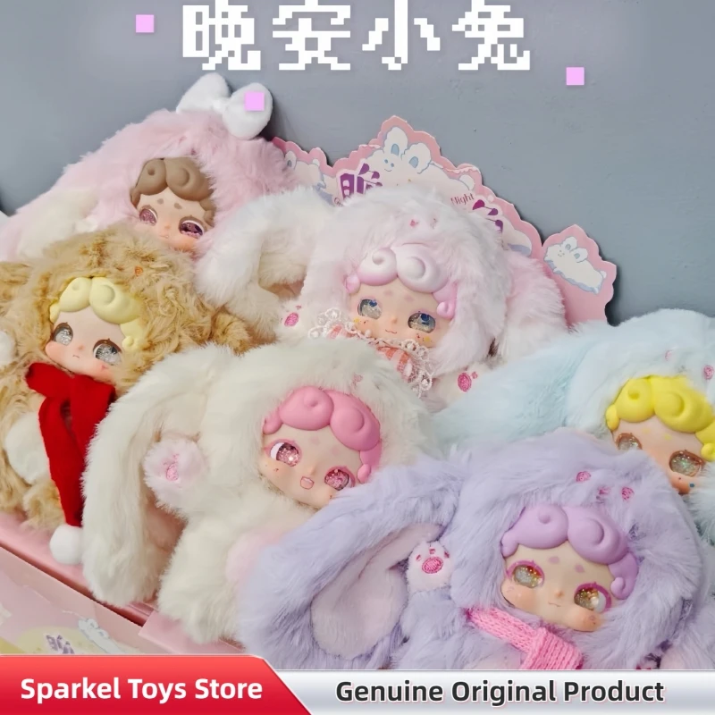 Оригинальная коллекционная игрушка Luckydeernai Good Night Bunny: плюшевая кукла-кролик, таинственная коробка-сюрприз, аниме-фигурка, подвеска, игрушка-сюрприз
Оригинальная коллекционная игрушка Luckydeernai Good Night Bunny: плюшевая кукла-кролик, таинственная коробка-сюрприз, аниме-фигурка, подвеска, игрушка-сюрприз