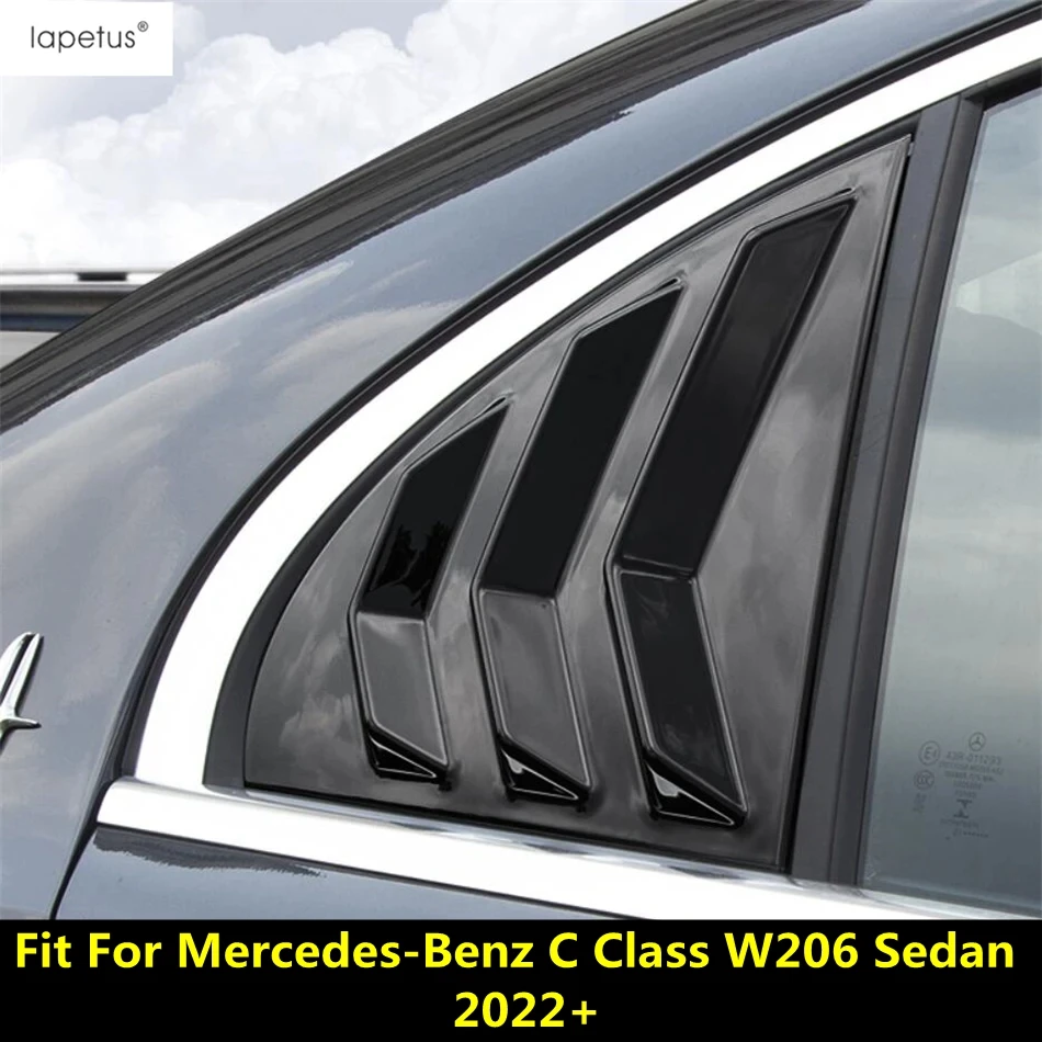 Black Side Window Shutter Louver Blind Sunshade Panel Cover Trim For Mercedes-Benz C Class W206 Sedan 2022 2023 2024 Accessories
Black Side Window Shutter Louver Blind Sunshade Panel Cover Trim For Mercedes-Benz C Class W206 Sedan 2022 2023 2024 Accessories