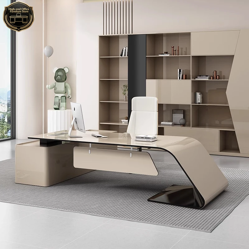Designer Working Office Table Hutch Storage Manager L Shaped Standing Desk Office Study Conference Escritorio Office Furniture
Designer Working Office Table Hutch Storage Manager L Shaped Standing Desk Office Study Conference Escritorio Office Furniture