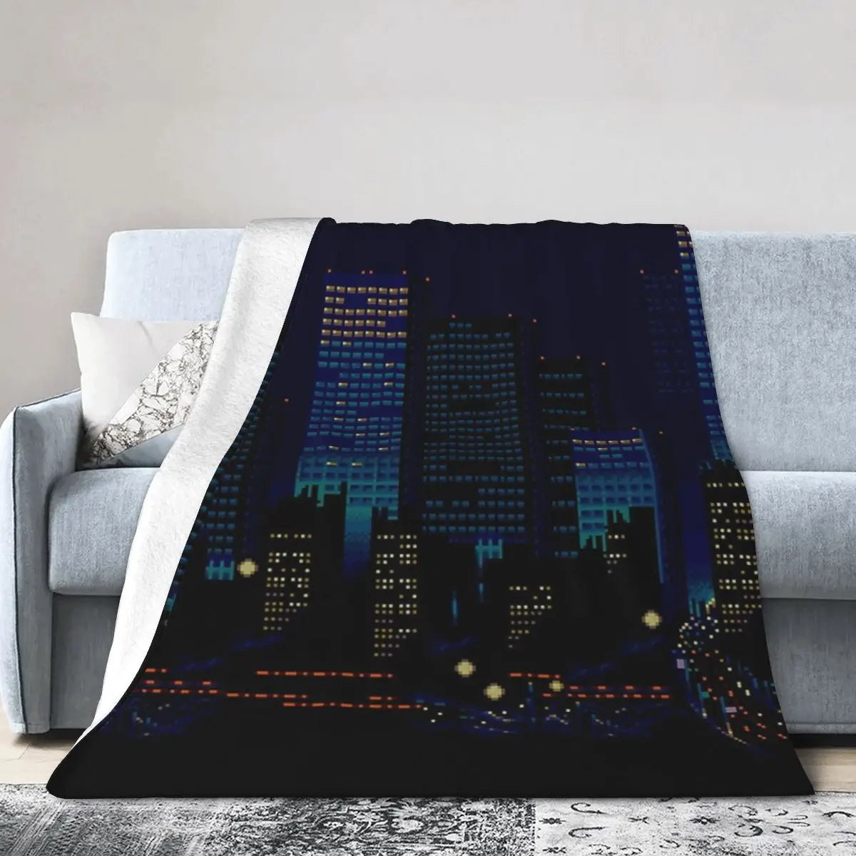 Flannel Throw Blanket Streets Of Rage 16-Bit City Blanket Soft Bedding Warm Plush Blanket for Bed Living room Picnic Travel Home
Flannel Throw Blanket Streets Of Rage 16-Bit City Blanket Soft Bedding Warm Plush Blanket for Bed Living room Picnic Travel Home