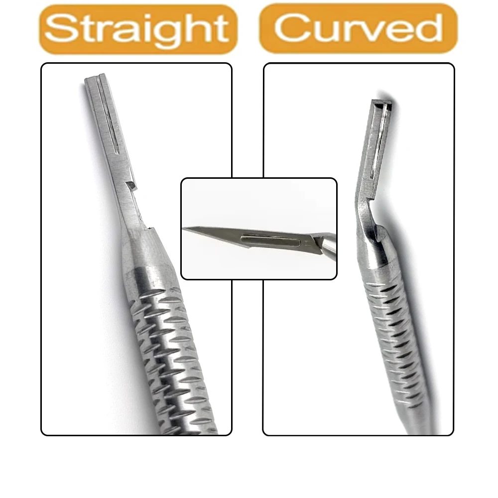 Precision Dental Scalpel Handle for No 3 Blades Oral Surgery Tools High Quality Ergonomic Design Professional Use
Precision Dental Scalpel Handle for No 3 Blades Oral Surgery Tools High Quality Ergonomic Design Professional Use