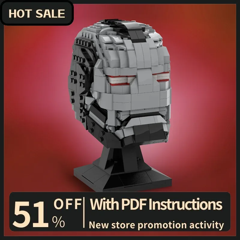New 769Pcs Famous Hero Movie Moc Character Machine Helmet Model Diy Creative Ideas Toys Birthday Gifts Building Custom Puzzles
New 769Pcs Famous Hero Movie Moc Character Machine Helmet Model Diy Creative Ideas Toys Birthday Gifts Building Custom Puzzles