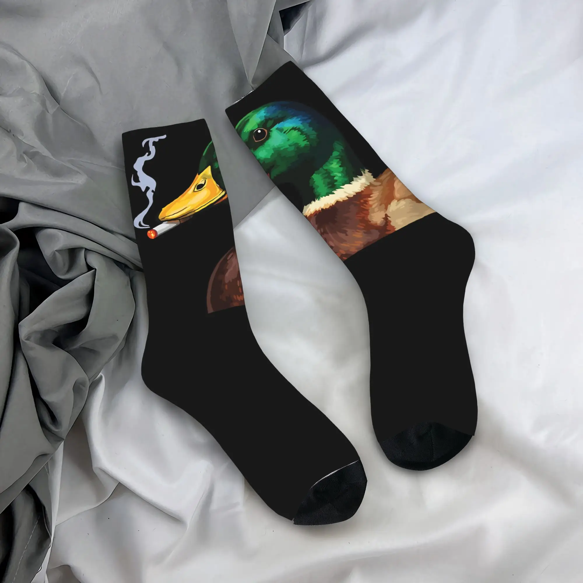 Mallard Smoking Cigarette Meme Funny Mallard Duck Hunting Design Socks Outfits for Sports Wear Breathable Stockings
Mallard Smoking Cigarette Meme Funny Mallard Duck Hunting Design Socks Outfits for Sports Wear Breathable Stockings