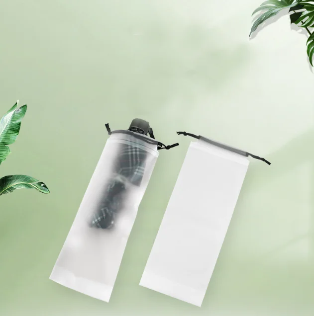 Reusable Waterproof Drawstring Umbrella Bag Portable Organizer Keeps Floors Dry Translucent Plastic Bag Household Storage Bag
Reusable Waterproof Drawstring Umbrella Bag Portable Organizer Keeps Floors Dry Translucent Plastic Bag Household Storage Bag