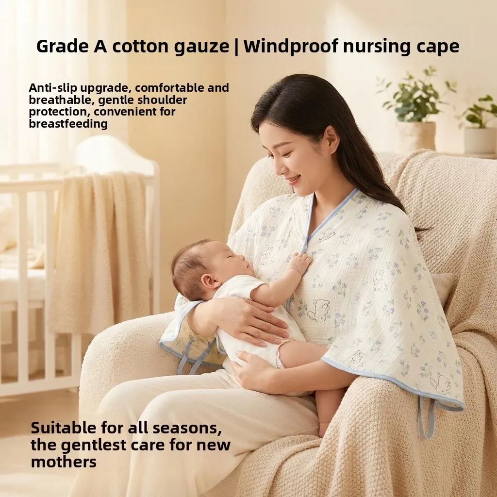 Pure Cotton Summer Thin Shoulder Shawl Maternity Recovery Feeding Coat Style Pregnant Women Air Conditioned Room Shoulder Pro...
Pure Cotton Summer Thin Shoulder Shawl Maternity Recovery Feeding Coat Style Pregnant Women Air Conditioned Room Shoulder Pro...