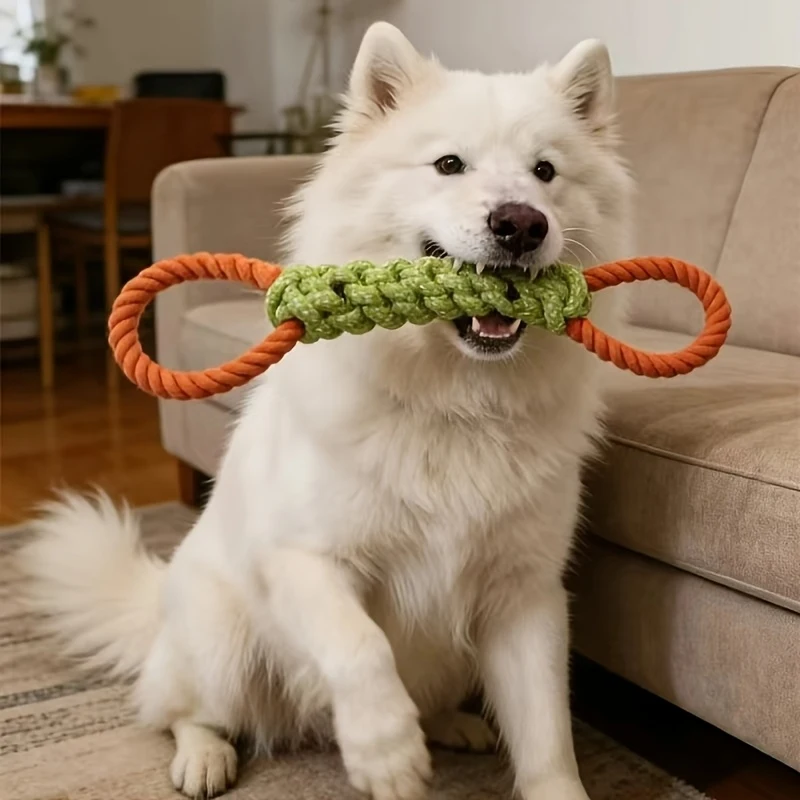 Large Durable Dog Rope Toy for Aggressive Chewers Cotton Knot Pet Chew Toy for Dental Care
Large Durable Dog Rope Toy for Aggressive Chewers Cotton Knot Pet Chew Toy for Dental Care