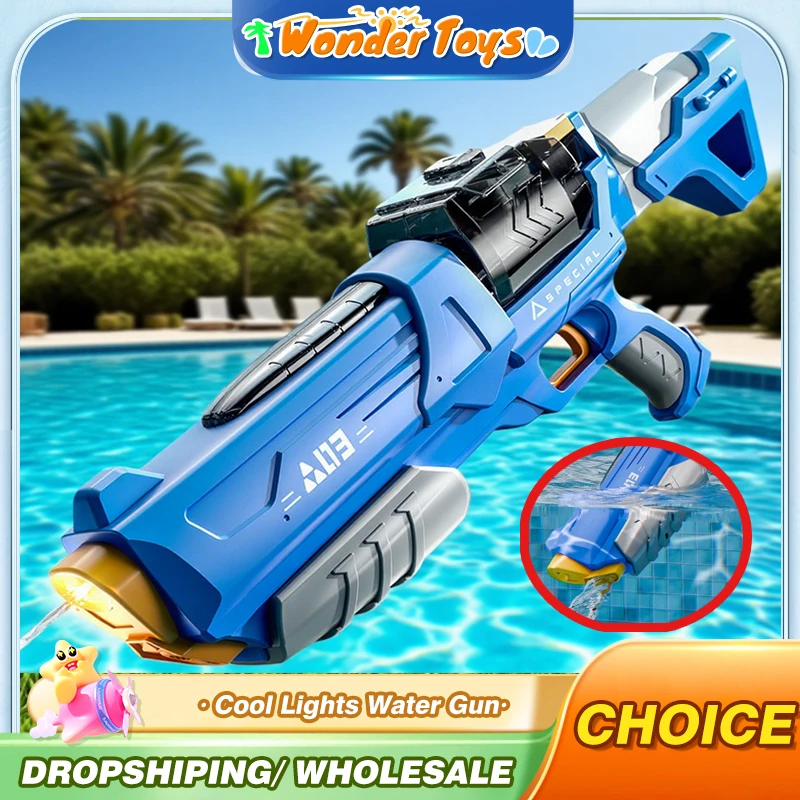 Water Guns Electric Children's Automatic Water Suction Water Gun with Cool Light Outdoor Games Water Amusement Watergun for Kids
Water Guns Electric Children's Automatic Water Suction Water Gun with Cool Light Outdoor Games Water Amusement Watergun for Kids