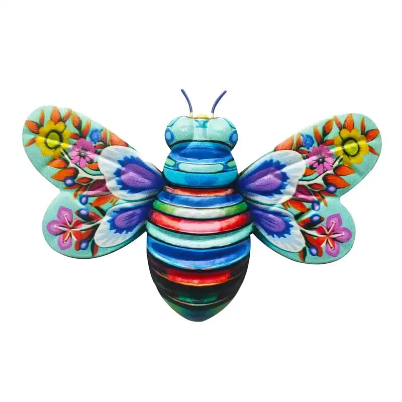 Wall-mounted Iron Bees Wall Decorations For Garden Metal Bee Wrought Iron Art Bee Decor For Garden
Wall-mounted Iron Bees Wall Decorations For Garden Metal Bee Wrought Iron Art Bee Decor For Garden