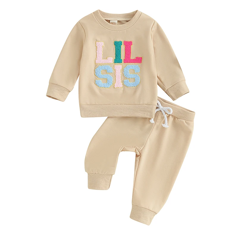 Brother Sister Matching Outfits Letter Long Sleeve Pullover Tops Sweatshirt Pants Set Fall Winter Clothes
Brother Sister Matching Outfits Letter Long Sleeve Pullover Tops Sweatshirt Pants Set Fall Winter Clothes