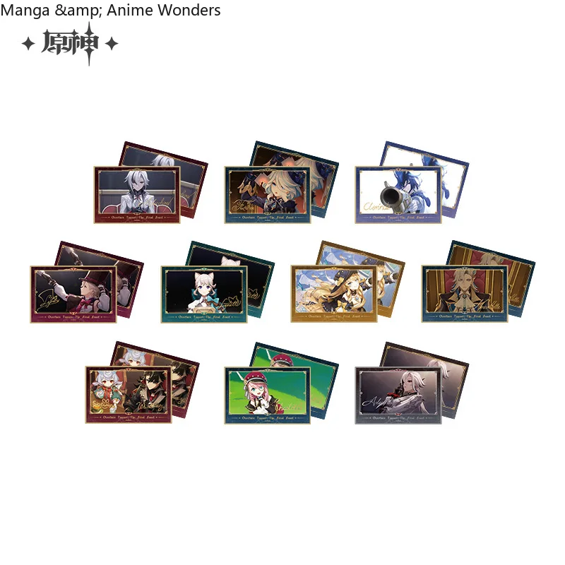 Предпродажа, официальный набор карт Sunsyea miHoYo Genshin Impact Lyney Lynette Furina, аниме, игра для косплея, подарок на Хэллоуин
Предпродажа, официальный набор карт Sunsyea miHoYo Genshin Impact Lyney Lynette Furina, аниме, игра для косплея, подарок на Хэллоуин