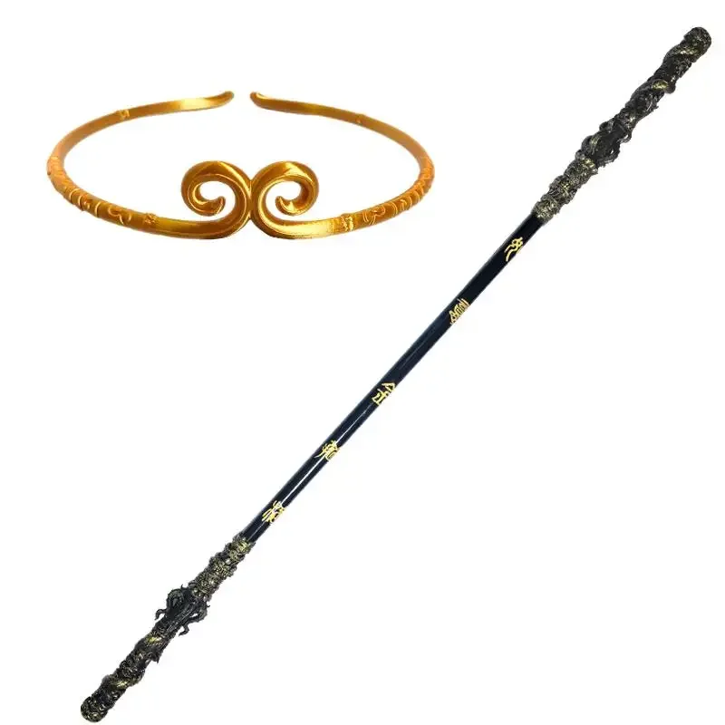 Ruyi Golden Hoop Rod Black Myth: Wukong Ruyi Jingu Bang Headwear Cosplay Props Halloween Christmas Party Costumes Accessories
Ruyi Golden Hoop Rod Black Myth: Wukong Ruyi Jingu Bang Headwear Cosplay Props Halloween Christmas Party Costumes Accessories
