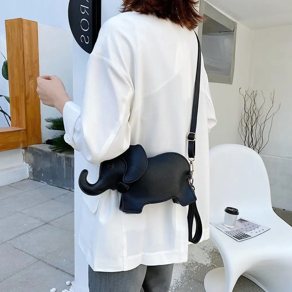 Multifunctional Female Messenger Bag Funny Elephant Shape PU Solid Color Exquisite Mini Travel Ladies Wristlet Bags
Multifunctional Female Messenger Bag Funny Elephant Shape PU Solid Color Exquisite Mini Travel Ladies Wristlet Bags