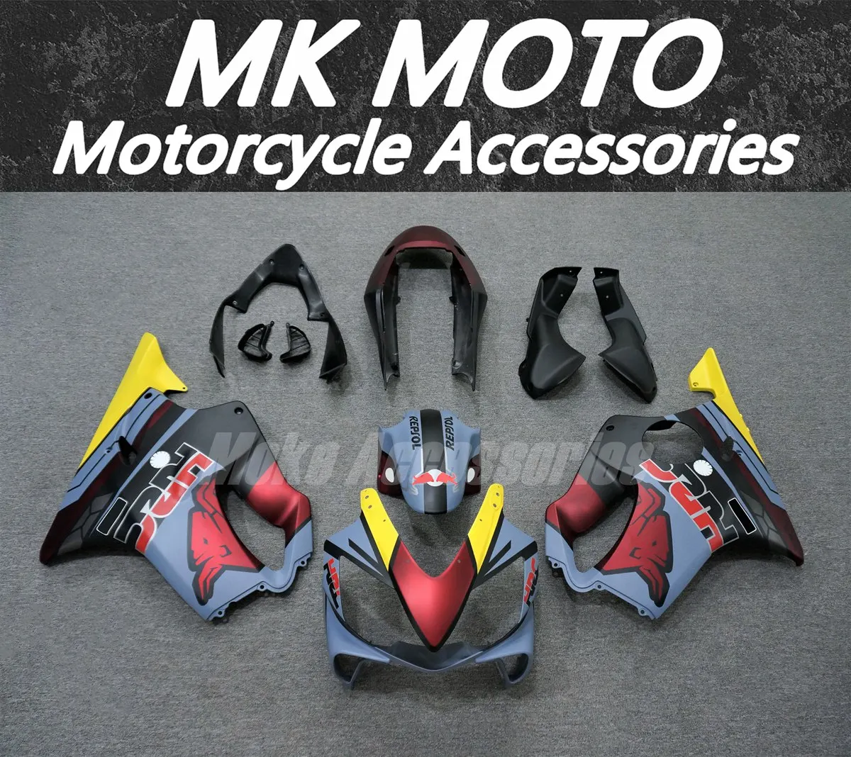 Fairings Kit Fit For Cbr600f F4i 2004 2005 2006 Bodywork Set High Quality ABS Injection New Red Black Gary bull
Fairings Kit Fit For Cbr600f F4i 2004 2005 2006 Bodywork Set High Quality ABS Injection New Red Black Gary bull