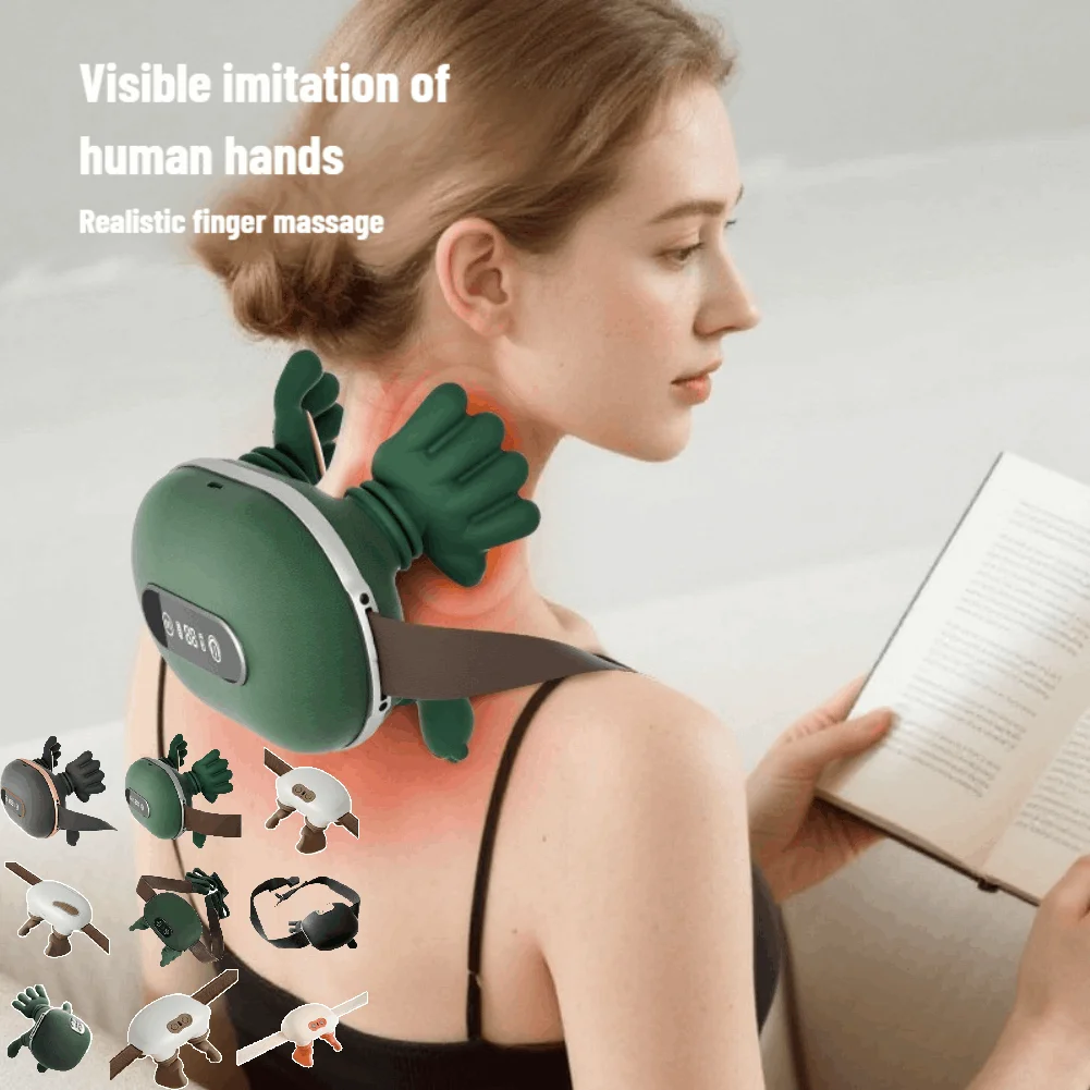 Massage Pillow Finger Pressure Neck Massager Back and Shoulder Massager Rechargeable Massage Heating Muscle Relaxation Massager
Massage Pillow Finger Pressure Neck Massager Back and Shoulder Massager Rechargeable Massage Heating Muscle Relaxation Massager