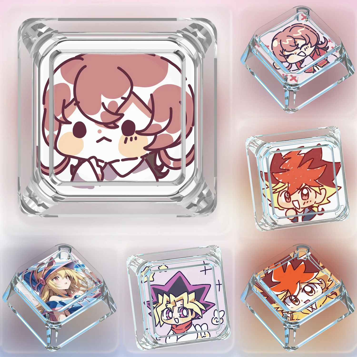 Сделай сам Ю-Ги-О! Механическая клавиатура Dark Magician Girl, колпачки для клавиш, поперечная механическая клавиатура, персонализированные колпачки для ПК, подарочные игрушки
Сделай сам Ю-Ги-О! Механическая клавиатура Dark Magician Girl, колпачки для клавиш, поперечная механическая клавиатура, персонализированные колпачки для ПК, подарочные игрушки